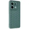 Xiaomi Redmi Note 13 Pro 5g Kılıf Petek Silikon Kapak - Koyu Yeşil