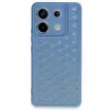 Xiaomi Redmi Note 13 Pro 5g Kılıf Petek Silikon Kapak - Mavi