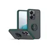 Xiaomi Redmi Note 13 Pro Plus Kılıf Montreal Yüzüklü Silikon Kapak - Yeşil
