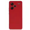 Xiaomi Redmi Note 13 Pro Plus Kılıf Nano İçi Kadife Silikon - Kırmızı