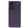 Xiaomi Redmi Note 13 Pro Plus Kılıf Nano İçi Kadife Silikon - Mor