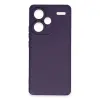 Xiaomi Redmi Note 13 Pro Plus Kılıf Nano İçi Kadife Silikon - Mor