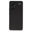 Xiaomi Redmi Note 13 Pro Plus Kılıf Nano İçi Kadife Silikon - Siyah