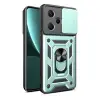 Xiaomi Redmi Note 13 Pro Plus Kılıf Pars Lens Yüzüklü Silikon - Yeşil