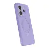 Xiaomi Redmi Note 14 4g Regal Magsafe Standlı Kapak - Lila