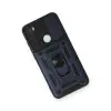 Xiaomi Redmi Note 8 Kılıf Pars Lens Yüzüklü Silikon - Lacivert