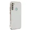 Xiaomi Redmi Note 8 Kılıf Volet Silikon - Beyaz