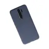 Xiaomi Redmi Note 8 Pro Kılıf First Silikon - Gri