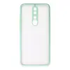 Xiaomi Redmi Note 8 Pro Kılıf Montreal Silikon Kapak - Turkuaz