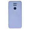 Xiaomi Redmi Note 9 Kılıf Nano İçi Kadife Silikon - Lila