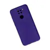 Xiaomi Redmi Note 9 Kılıf Nano İçi Kadife Silikon - Mor