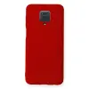 Xiaomi Redmi Note 9 Pro Kılıf Nano İçi Kadife Silikon - Kırmızı