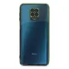 Xiaomi Redmi Note 9 Pro Kılıf Razer Lensli Silikon - Yeşil