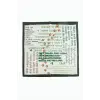 Yazılı Zr Şifon Fular 50*50 cm