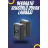 Yeni Model Solar Çift Taraflı Duvar Lambası Dekoratif Duvar Lambası