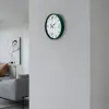 Yeşil Aura 36 Cm Standart Duvar Saati