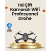 Yükseklik Sabitlemeli Katlanabilir Drone 1080p 4k Kamera Seçenekli