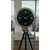 Zamanın Asaleti Eskitme Tripod Ayaklı Saat