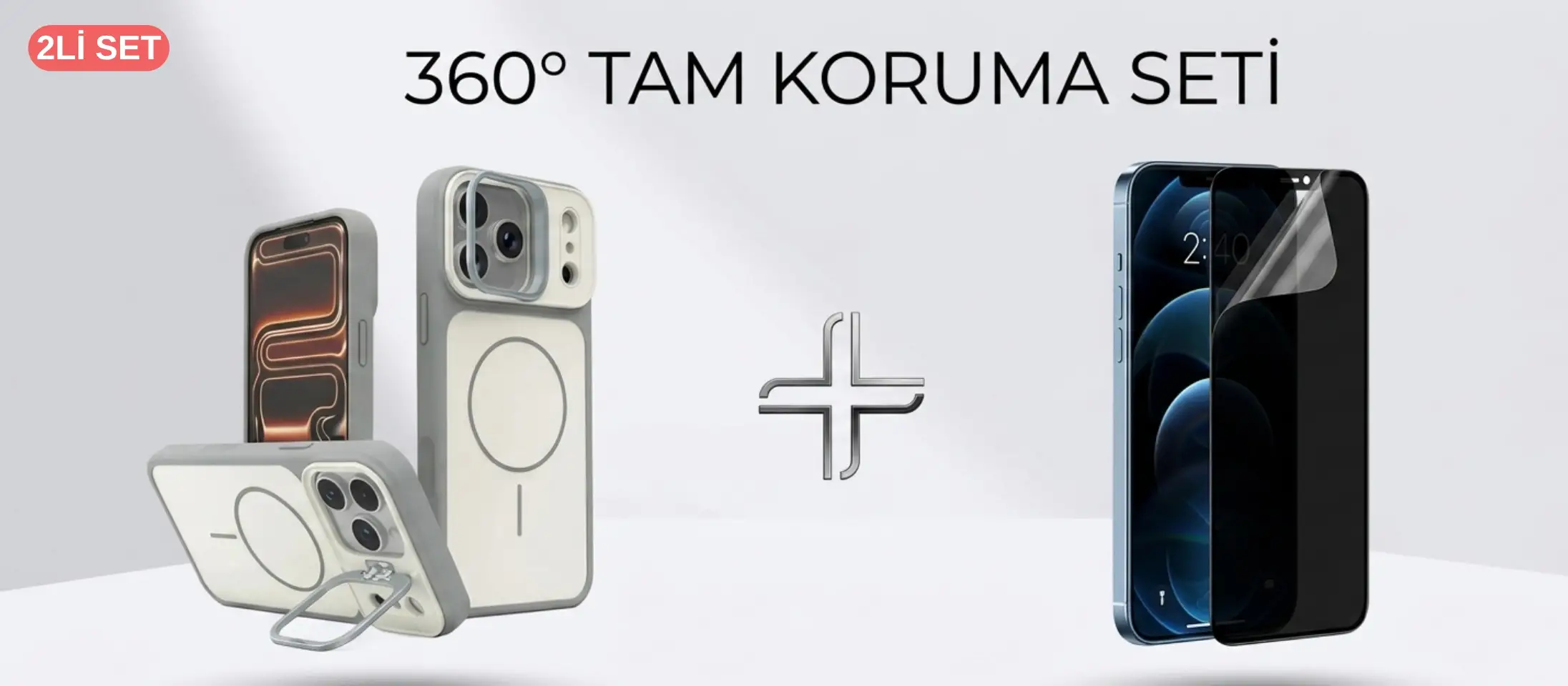2li Kılıf & Ekran Koruyucu