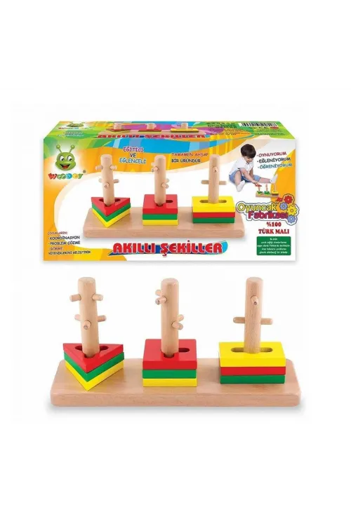 054KR Karsan Ahşap Akıllı Şekiller