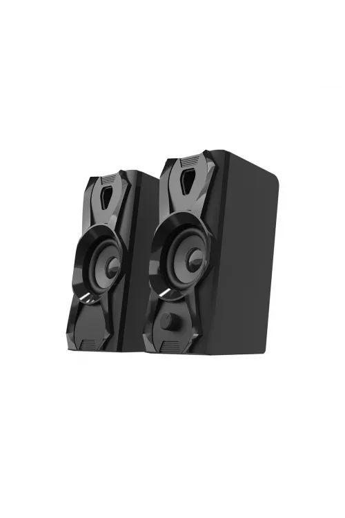 1+1 Hoparlör Speakaer Set Usb Kablo 2.0 Multimedya - 5w