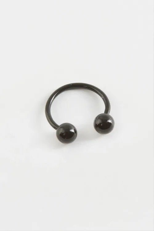 1 cm Septum Çelik Piercing 1 Adet