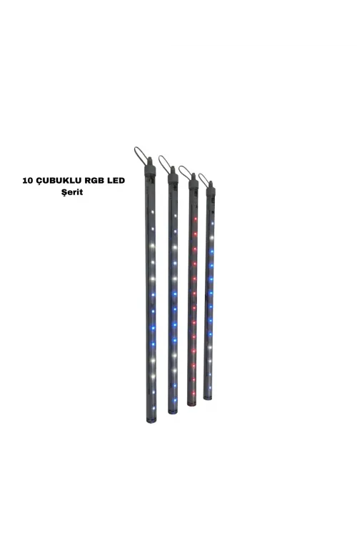 10 Çubuklu Dekor Led