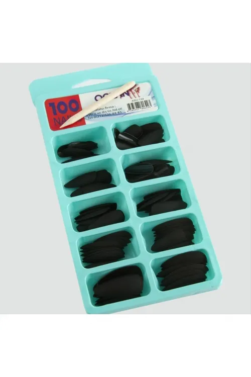 100 Adet  Mat Takma Tırnak
