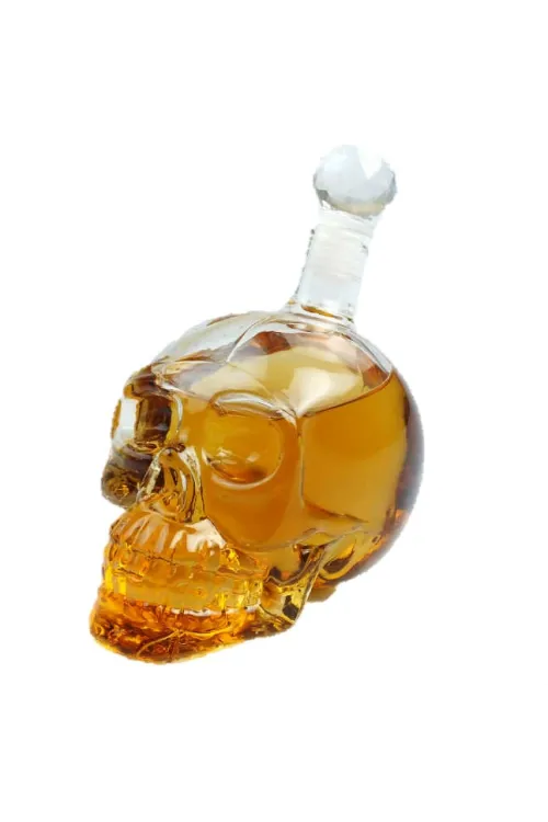 1000 ml Crystal Head Kuru Kafa İçki Şişesi