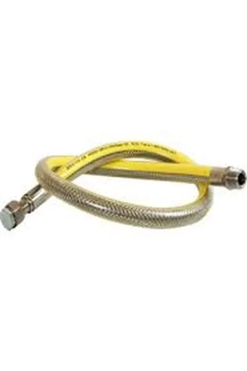 100cm Flex Doğalgaz Hortumu Çelik Örgülü