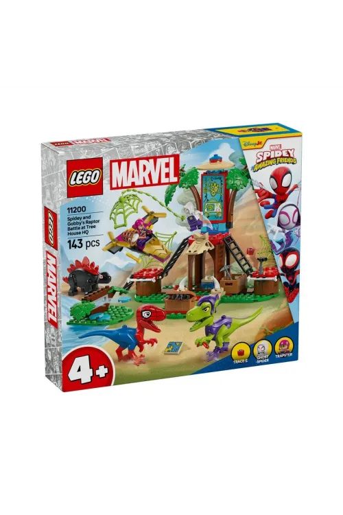 11200 Lego Marvel - Spidey Ağaç Ev Karargahında Savaş 143 parça +4 yaş