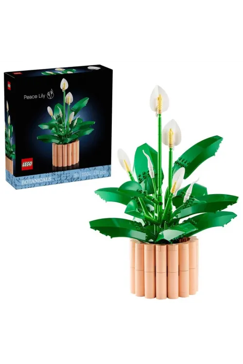 11504 Lego Botanicals Barış Çiçeği - Pace Lily 474 parça +18 yaş