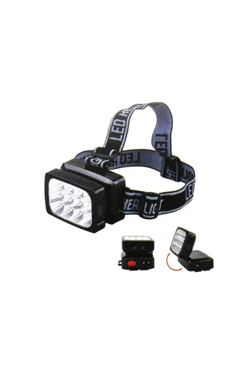12 Ledli Güçlü Şarjlı Kafa Lambası Wt-064