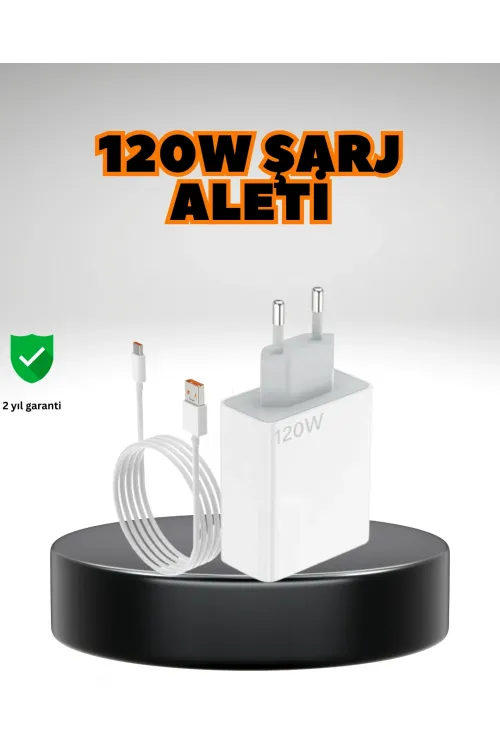 120 Watt Ultra Hızlı Şarj Seti Realme 7 8 9 Pro Uyumlu