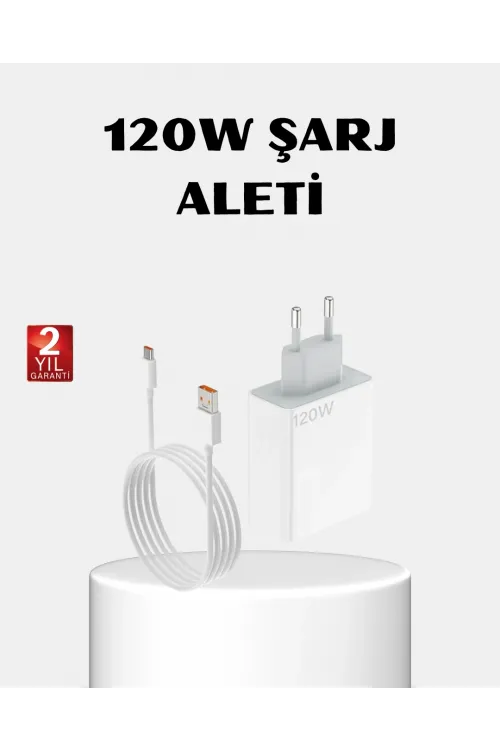 120w Type-c Hızlı Şarj Adaptörü – Akıllı Koruma Ve Turbo Güç Desteği