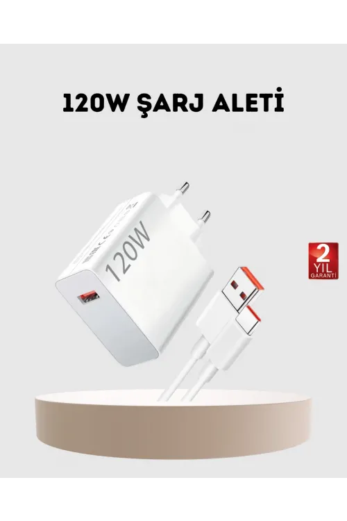 120w Usb-c Şarj Adaptörü Süper Hızlı Şarj Güç Kaynağı Seti