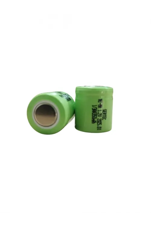 1.2V 350 Mah - 1/3AA - Ni-MH Şarjlı Pil - (Başsız / Flat Head)