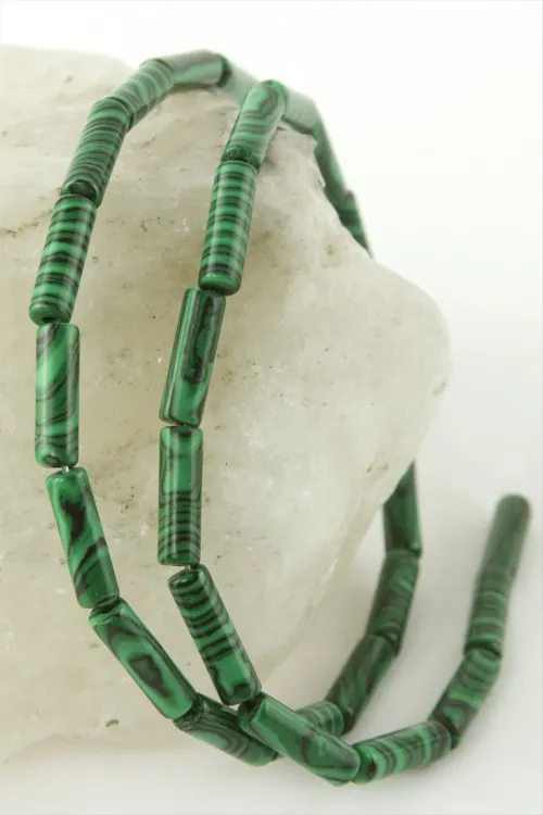 1,4 cm Boru Malahit Taşı