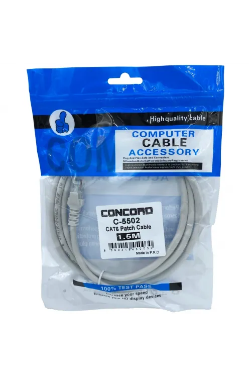 1.5 Metre CAT6 Patch Concord C-5502