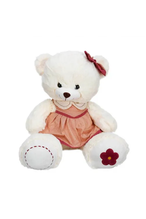 1529 Elbiseli Peluş Ayı 50 cm -Sunman