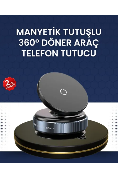 16 Mıknatıslı Araç Telefon Tutucu Kaymaz Ve Güvenli