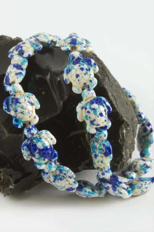 1,8 mm Kaplumbağa Turkuaz Taşı