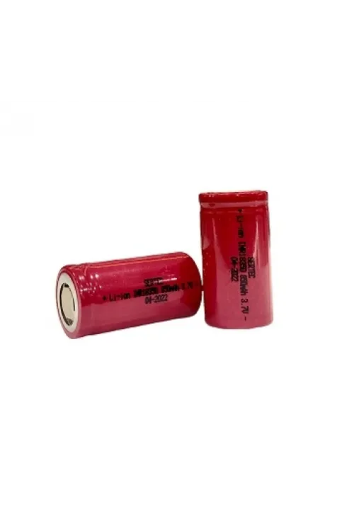 18350 3.7V 850 Mah Li-Ion Şarjlı Pil - 1C