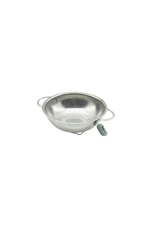 19cm  Metal Kulplu  Çelik Sepet Süzgeç İnce Tel Ayaklı