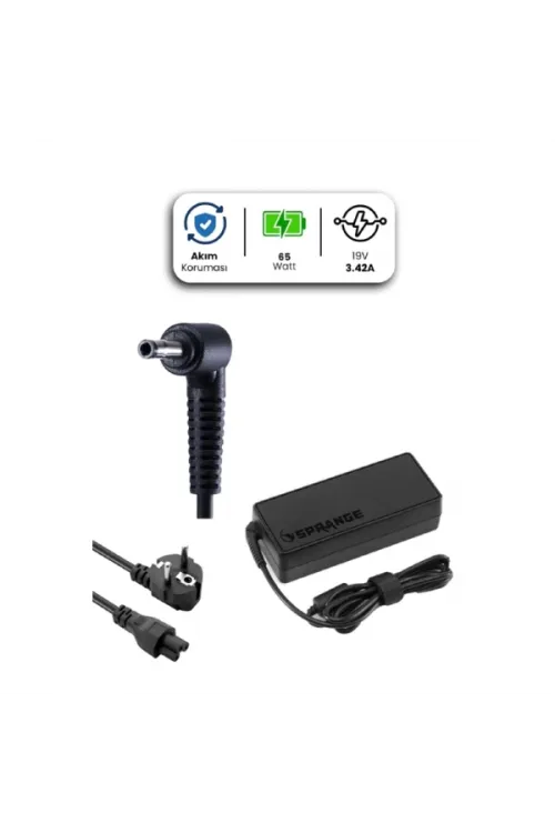 19V 3.42A 4.0 * 1.35mm 65W CASPER İçin Laptop Adaptör
