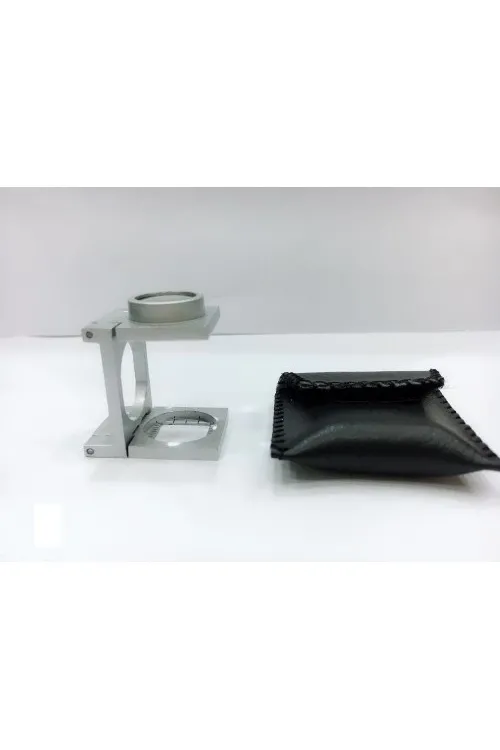 Nikula1cm Full çelikkaplı Full çelik Kaplı Katlamalı Büyüteç Th9008a