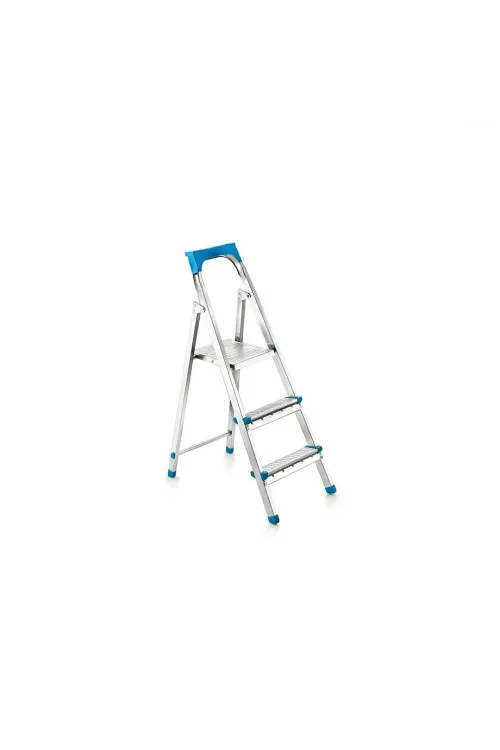 2+1basamaklı Metal Merdiven Y: 60cm - 120kg.taşıma Kapasitesi