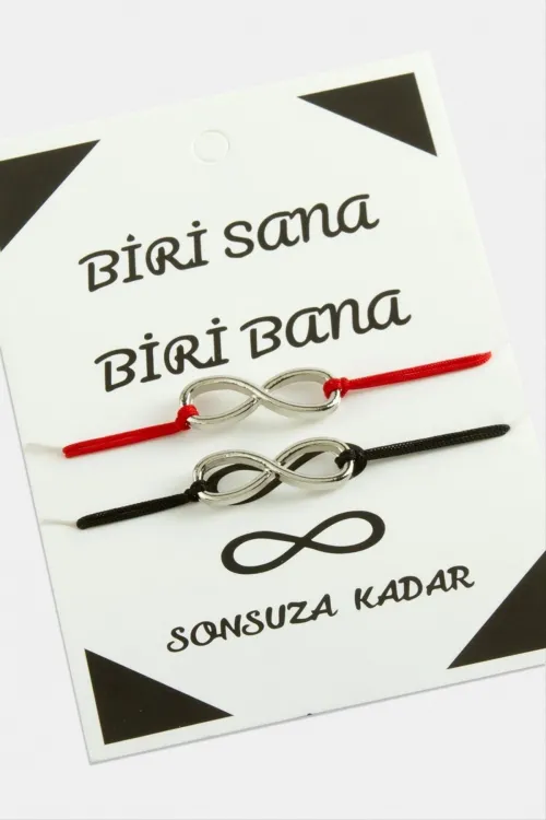 2 Adet Sonsuzluk İp Bileklik