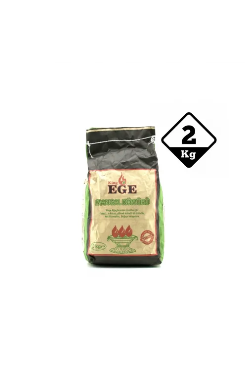 2 kg Mangal Kömürü - Çıra Hediyeli - Meşe Kömürü