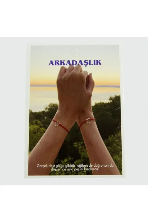 2li Arkadaşlık Bileklik Kartı